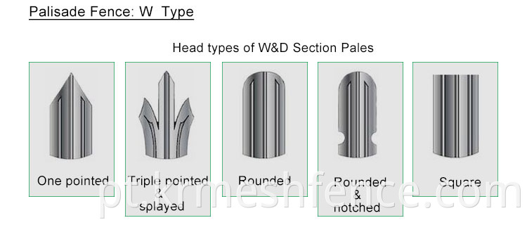 PVC plastic green belt plastic palisade garden fence